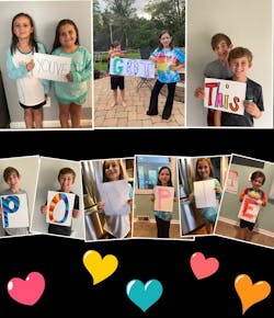 The author’s grandchildren, who he and his wife refer to as “The 6 Pack.” “They always have my back,” the author says. The author’s grandchildren, who he and his wife refer to as “The 6 Pack.” “They always have my back,” the author says.