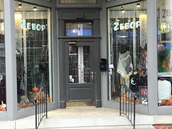 Defeating the lock on the door of a commercial structure and going through the lock are two skills that firefighters must hone. Defeating the lock on the door of a commercial structure and going through the lock are two skills that firefighters must hone.