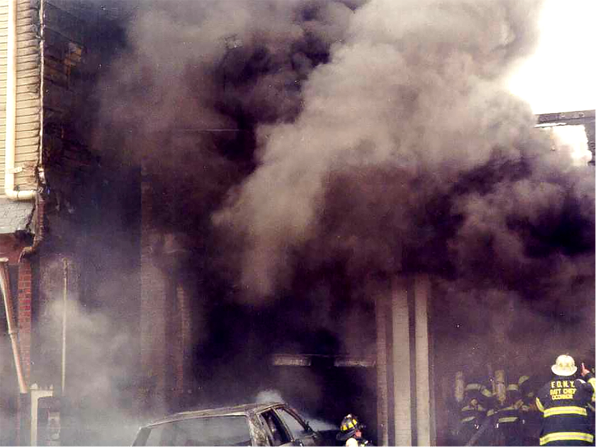 Chief David Dodson informed that the four attributes of reading smoke are volume, velocity, density and color.