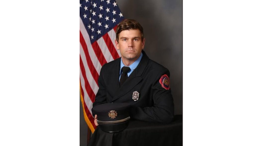 St. Louis firefighter Benjamin Polson.
