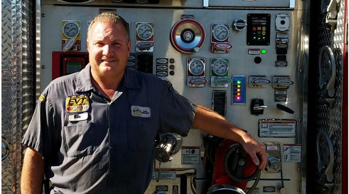 Michael Jerums is an Emergency Vehicle Technician for the North Las Vegas Fire Department and was named the 2021 EVT of the Year.
