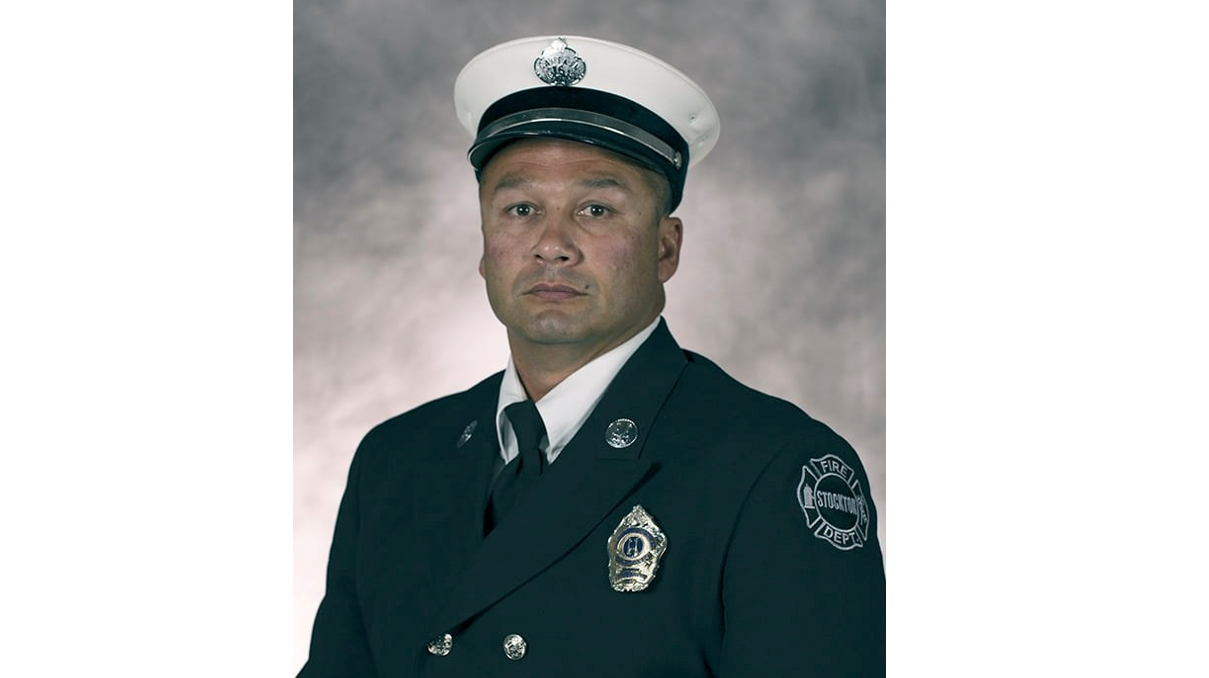 Stockton Fire Capt. Max Fortuna died after being shot Monday.