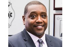 Charles Simms will serve as the interim fire commissioner for the Detroit Fire Department. Charles Simms will serve as the interim fire commissioner for the Detroit Fire Department.