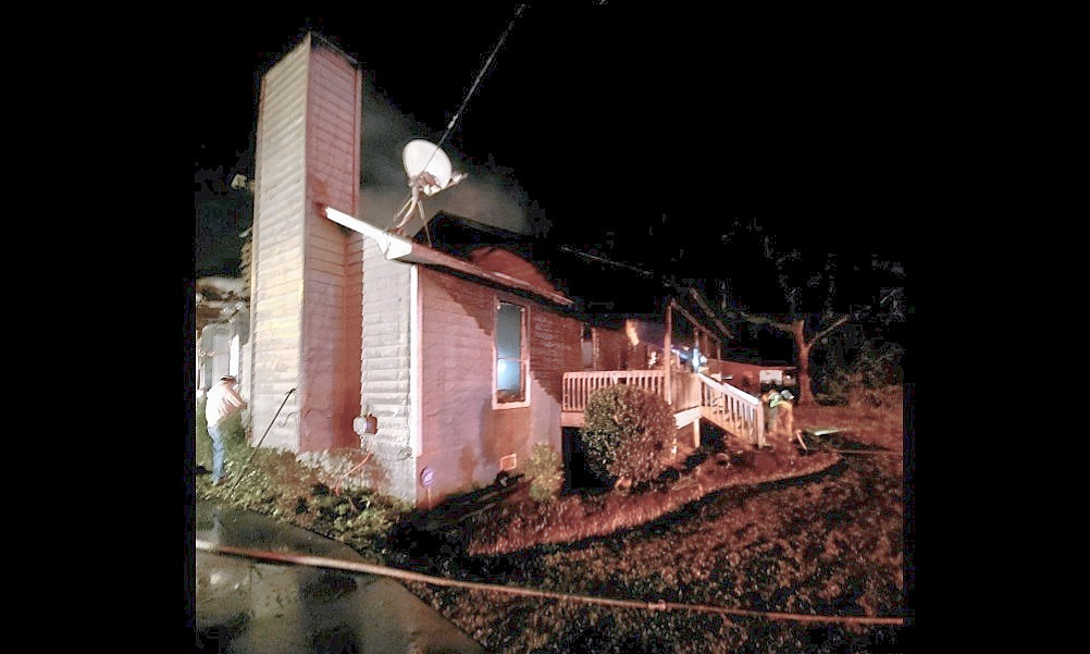 A Rincon firefighter battle a fire that destroyed his own home.