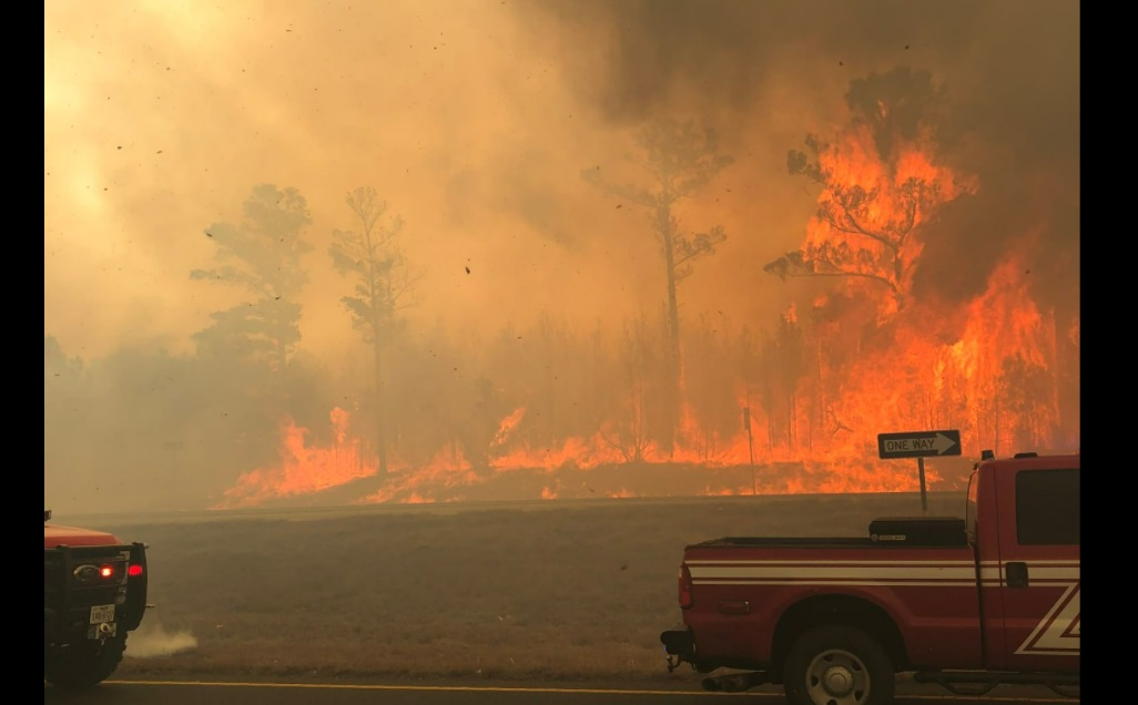 Officials work to control the Rolling Pines Fire that forced evacuations and swelled to over 600 acres.