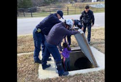 Southlake police and firefighters rescued an 11-year-old girl after she came face-to-face with multiple snakes. Southlake police and firefighters rescued an 11-year-old girl after she came face-to-face with multiple snakes.