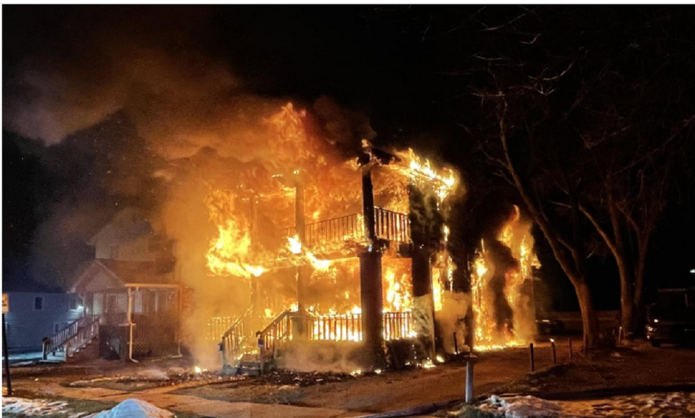 An early morning fire in a multi-family home in Pontiac has left two dead and five injured.