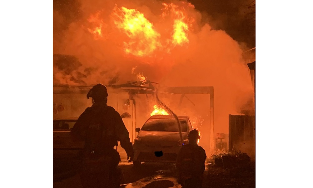 Officials in Tacoma and Ruston are investigating 12 fires suspected of being arson that took place Tuesday night and early Wednesday morning.