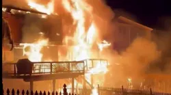 Firefighters arrived to heavy fire conditions in Annapolis Wednesday morning that damaged multiple units.