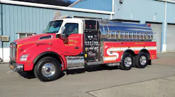 The Bear Creek Township Volunteer Hose Company has taken delivery of a 4 Guys Tanker truck.