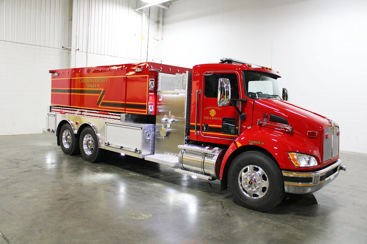 Delivery Camden County GA Tanker Firehouse Delivery Camden County GA Tanker Firehouse