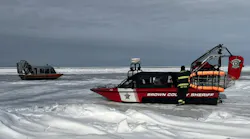 Multiple public safety agencies worked to rescue dozens stranded on an ice float in Green Bay.