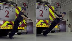 Suspension chest press. Suspension chest press.