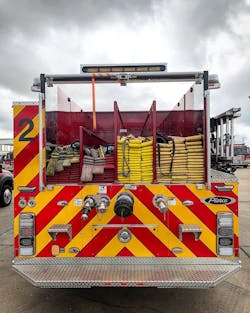 A backup line often must be longer than the primary attack line, so hosebeds should be set up to facilitate longer lays. A backup line often must be longer than the primary attack line, so hosebeds should be set up to facilitate longer lays.