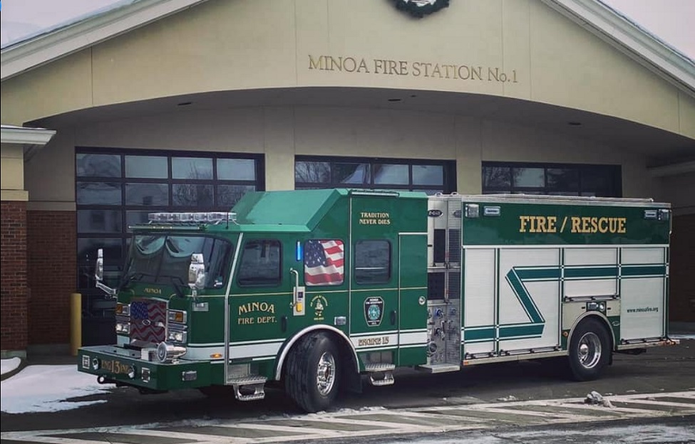 Fifteen Minoa firefighters have submitted leaves of absence sighting concerns with their new chief.