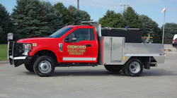 The Osmond Rural Fire District has taken delivery of a Danko Emergency Equipment wildland unit built on a Ford F-350 4x4 chassis.