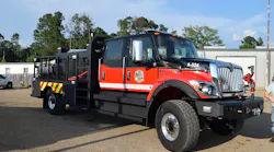 The Peoria Fire Department has taken delivery of a Deep South Fire Trucks brush/wildland apparatus.