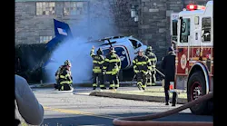 An infant and 3 adults survive after their helicopter crashes in Drexel Hill.