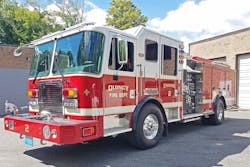 The Quincy Fire Department has taken delivery of a custom-built KME pumper built on a SSX Severe Service LDF chassis.