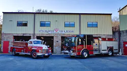Otto Fire and Rescue Chief Terry Rholetter Jr. was flown to Augusta Burn Center after being seriously burned fighting a wildland fire.
