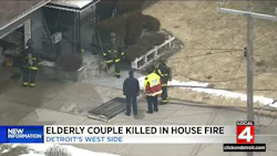 Two people died died in a Detroit house fire Thursday.