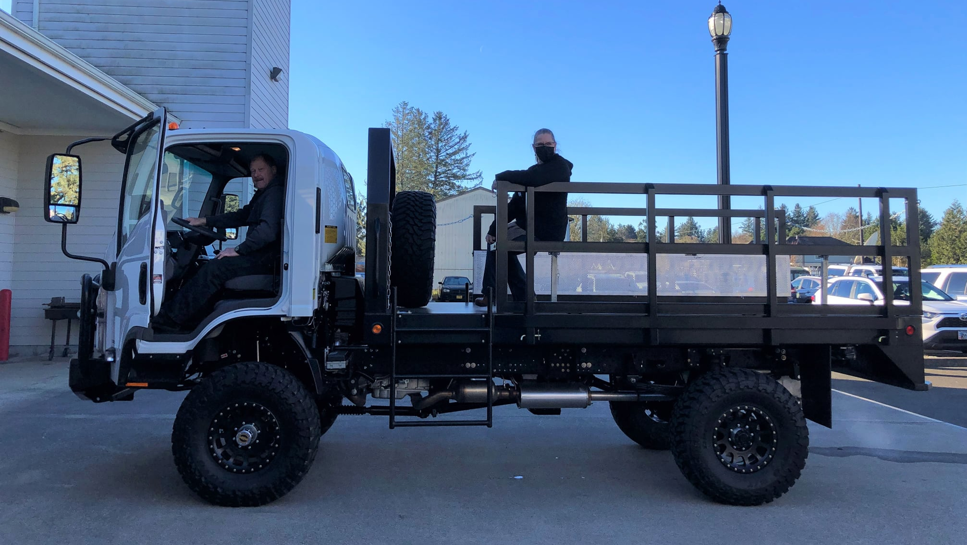 Warrenton and Cannon Beach will received the first two of six high-axle rescue vehicles to be used for wildfires and water rescues.