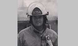 Firefighter Austin Smith was injured after an explosion and later succumbed to his injuries at the hospital.