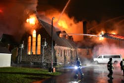 Guy Zampatori 12 25 21 Rochester, Ny Church Fire Pic 1 Guy Zampatori 12 25 21 Rochester, Ny Church Fire Pic 1