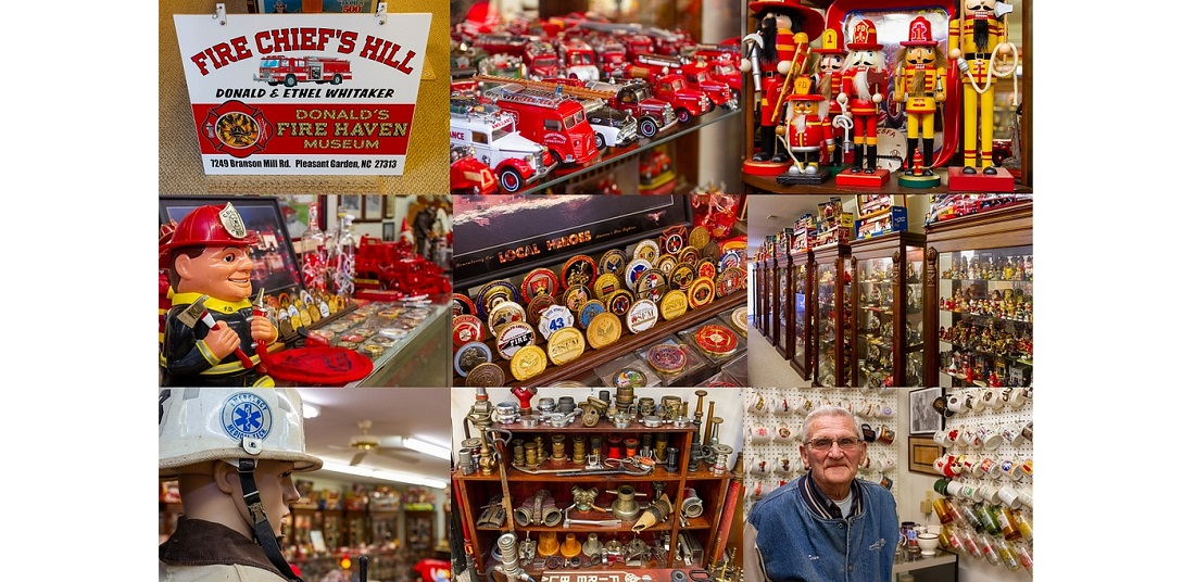 Museum curator and retired Pleasant Garden Fire Chief Donald Whitaker passed away Sunday after a long fight with bone and lung cancer.