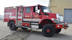 The Big Bear Fire Department has taken delivery of a custom-built Boise Mobile Equipment brush/forestry truck.