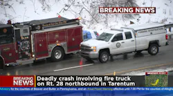 Fatal Fire Apparatus Crash Tarentum Pa