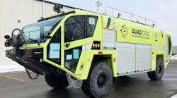 The Quad Cities International Airport has taken delivery of an Oshkosh ARFF Striker 4x4 crash truck.