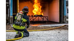 Lithium-ion (li-ion) battery packs produce pressurized gas streams of flammable and toxic gas. This results in high-velocity flames that are significantly hotter than firefighters typically encounter.
