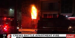 St. Paul firefighters responded to an overnight apartment fire that led to arson charges during an violation in order order of protection. St. Paul firefighters responded to an overnight apartment fire that led to arson charges during an violation in order order of protection.