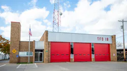 A fire in Toledo Station 18 required fire crews to relocate to nearby stations.