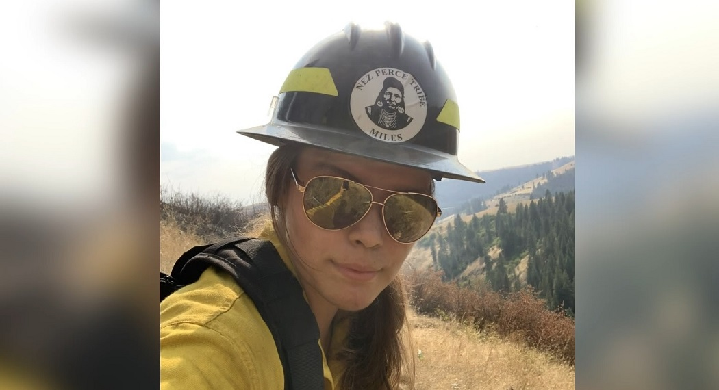 Nez Perce Tribe wildland firefighter Celilo Miles has been selected as a model in the new Victoria&rsquo;s Secret &lsquo;Love Cloud&rsquo; campaign.