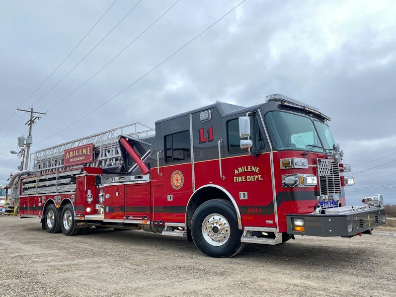 Delivery: Abilene, TX, Aerial Platform | Firehouse