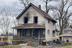 A Cleveland house fire claimed two children, a 1-month-old girl and a 1-year-old boy.