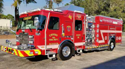 The Crosby Volunteer Fire Department has taken delivery of a custom-build E-One pumper.