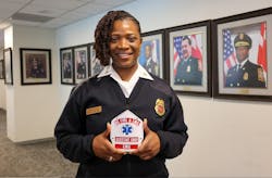DC Fire and EMS has appointed Queen Anunay, a DC native and first female in department history to the rank of Assistant Fire Chief.