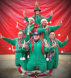 Crew cohesion keeps the often stressful fire station environment positive. Crew cohesion keeps the often stressful fire station environment positive.