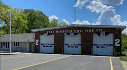 An East Windsor firefighter has been charged with stealing about $58,000 from a township fire company while serving as its treasurer.