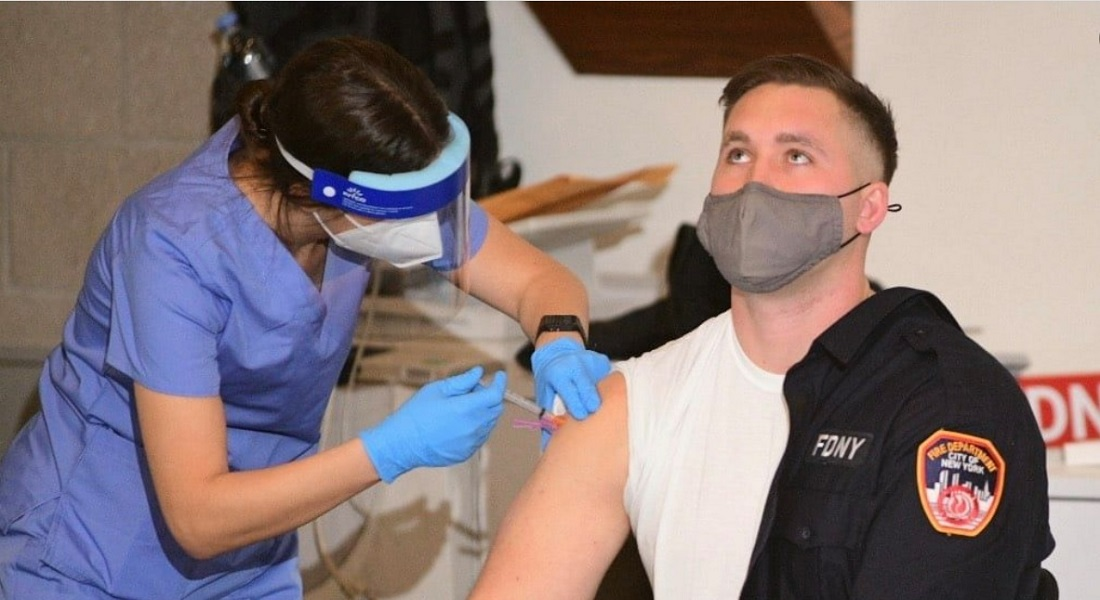 FDNY union leadership demands NYC Mayor Adams lift the vaccine requirement for all city workers after a controversial move.