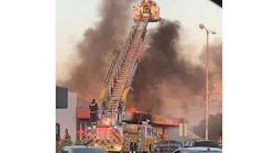 An explosion and fire injured three people and damaged multiple businesses in a Glendale strip mall.