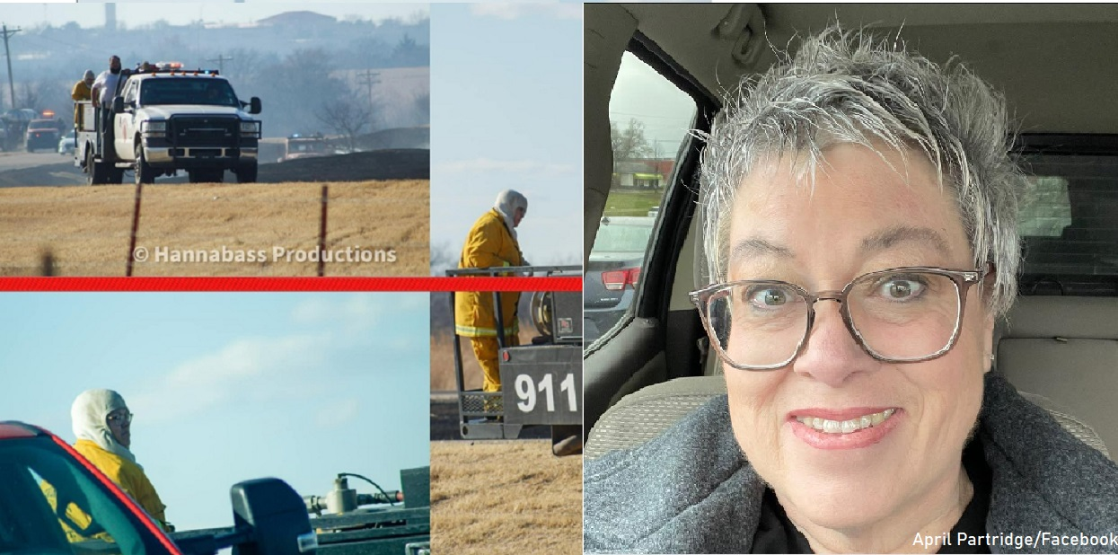 Edgewater Park Volunteer Fire Department firefighter April Partridge has been identified as the firefighter killed Sunday while battling a wildfire near Lake Ellsworth.