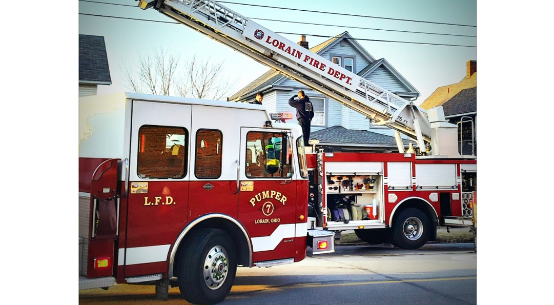 A crash involving a Lorain Fire Department vehicle has claimed the life of a civilian driver.