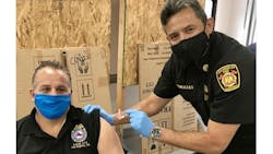 The City of Los Angeles has terminated a dozen members of the fire department for failing to be vaccinated against COVID-19 The City of Los Angeles has terminated a dozen members of the fire department for failing to be vaccinated against COVID-19