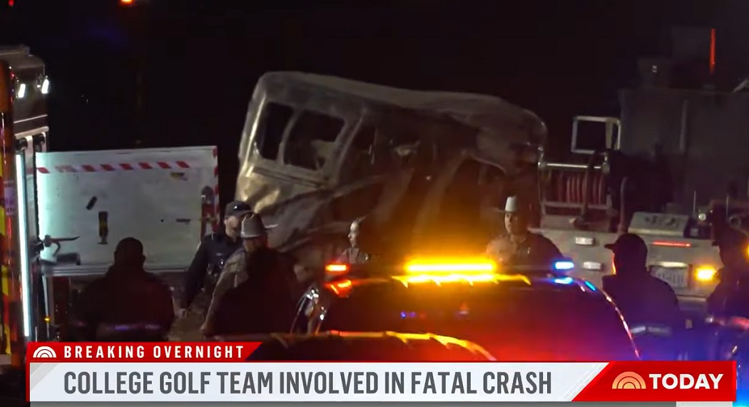 A fiery head-on collision in West Texas claimed nine lives, including members of a New Mexico university&rsquo;s golf team.