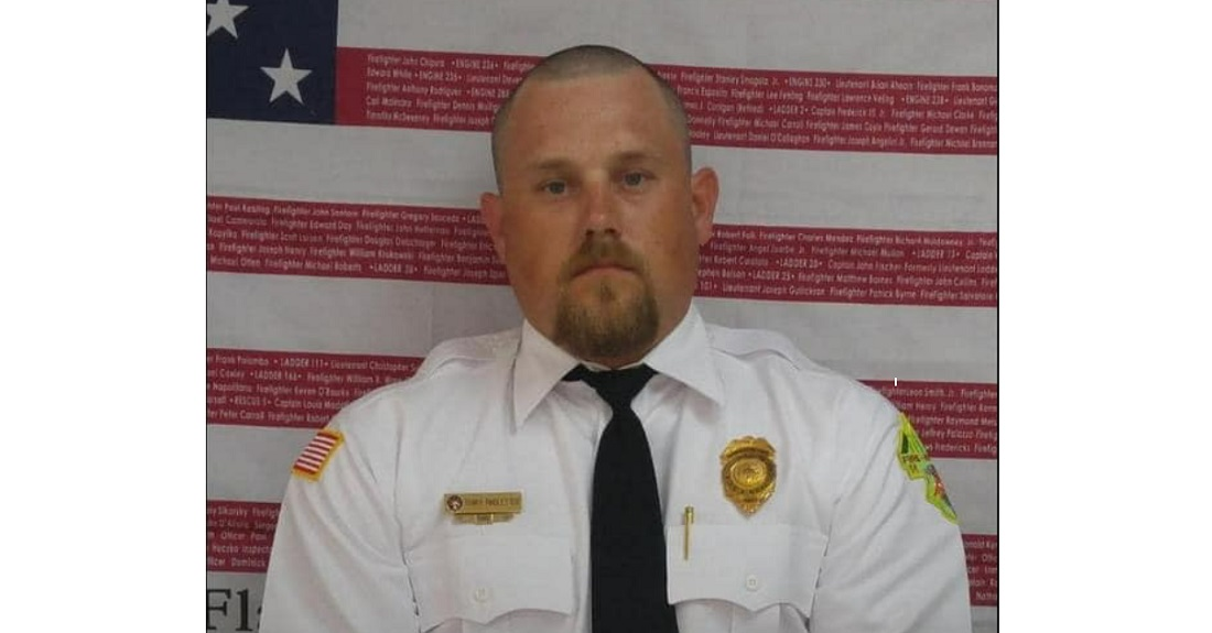 An Otto firefighter who was severely burned fighting a wildfire in February is headed home after more than a month in the hospital.