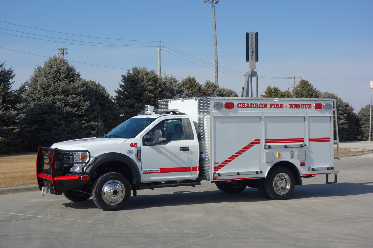 The Chadron Volunteer Fire Department has taken delivery of a custom-built Danko Emergency Equipment Company rescue truck.